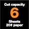 12 Pack: Fiskars® Deluxe Scrapbooking Rotary Paper Trimmer